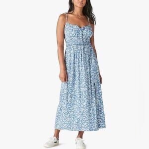 NWT LUCKY🍀BRAND Printed Smock Dress Size XL